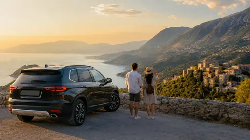 Private Albania tour with scenic mountain and coastal views